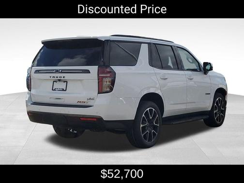Summit White 2022 Chevrolet Tahoe RST