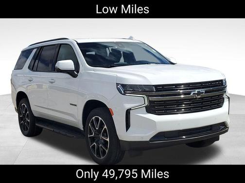 Summit White 2022 Chevrolet Tahoe RST