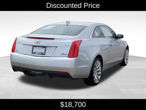 Radiant Silver Metallic 2019 Cadillac ATS 3.6L Premium Luxury