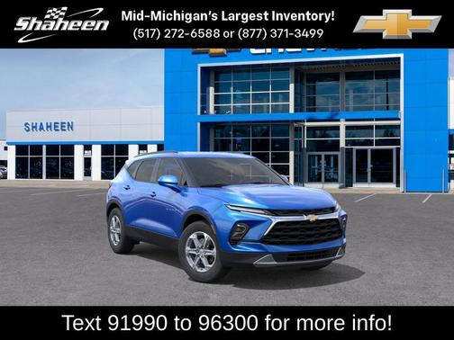 Rip Tide Blue 2026 Chevrolet Blazer LT