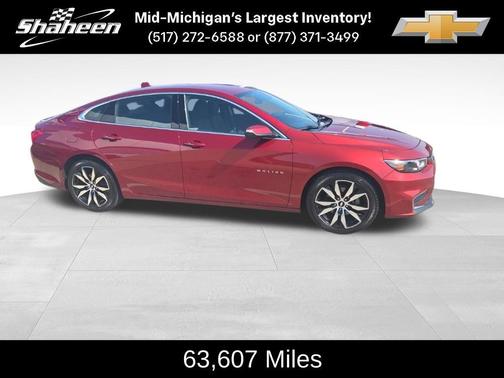 Cajun Red Tintcoat 2018 Chevrolet Malibu LT