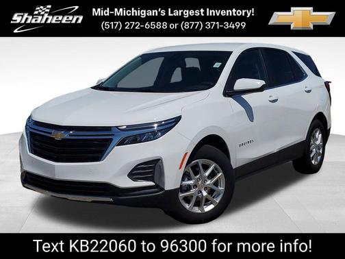 Summit White 2024 Chevrolet Equinox LT