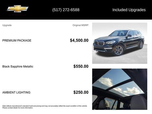 2021 BMW X3 xDrive30i