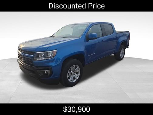 Bright Blue Metallic 2022 Chevrolet Colorado LT