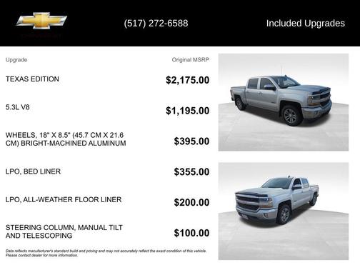 2018 Chevrolet Silverado 1500 LT