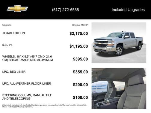 2018 Chevrolet Silverado 1500 LT