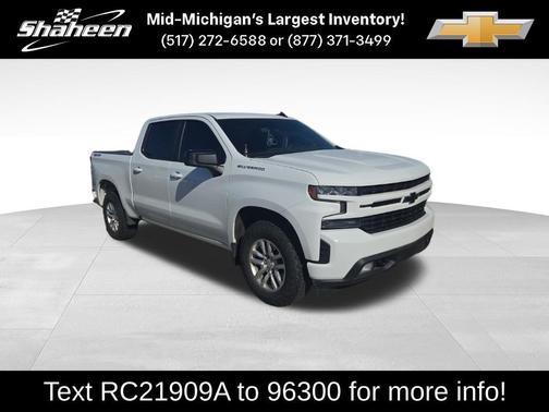 Summit White 2021 Chevrolet Silverado 1500 RST