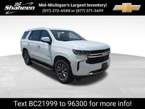 Summit White 2024 Chevrolet Tahoe LS