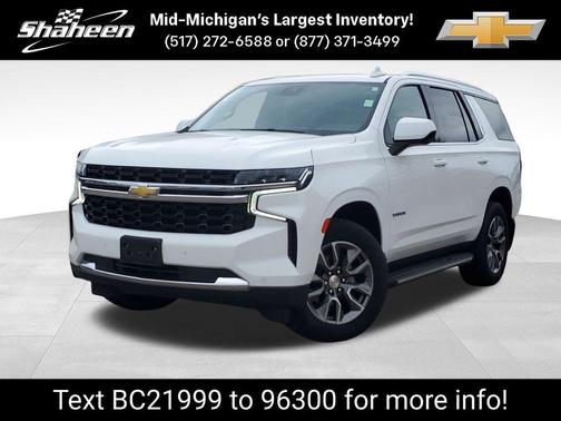 Summit White 2024 Chevrolet Tahoe LS
