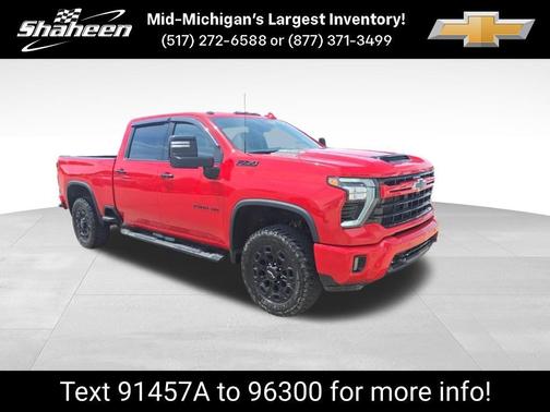Red 2024 Chevrolet Silverado 2500 LTZ