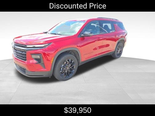 Radiant Red 2024 Chevrolet Traverse LT