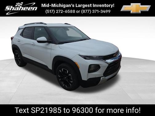 Summit White 2023 Chevrolet Trailblazer LT