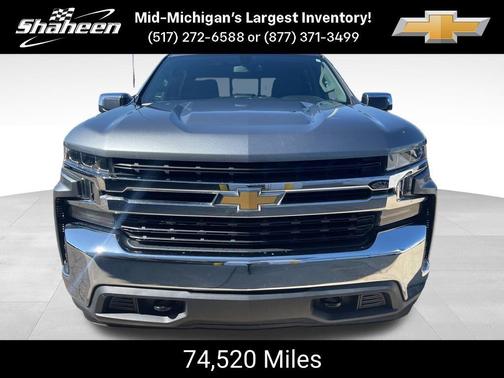 Satin Steel Metallic 2020 Chevrolet Silverado 1500 LT