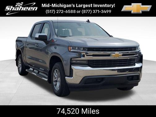 Satin Steel Metallic 2020 Chevrolet Silverado 1500 LT