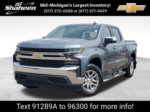 Satin Steel Metallic 2020 Chevrolet Silverado 1500 LT