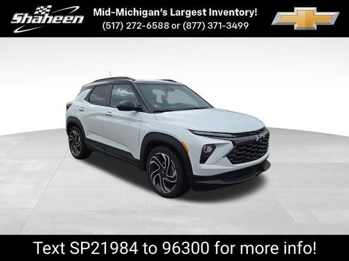 Summit White 2024 Chevrolet Trailblazer RS