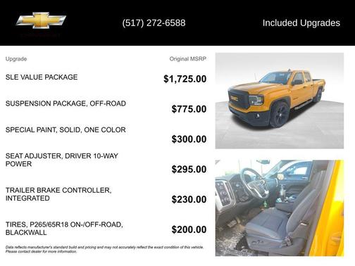 2015 GMC Sierra 1500 SLE