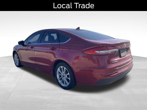 Red Metallic 2020 Ford Fusion Hybrid SE