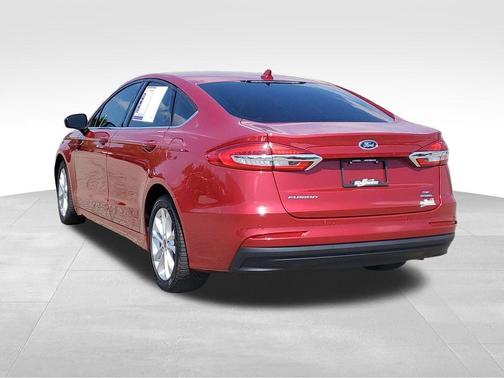 Red Metallic 2020 Ford Fusion Hybrid SE