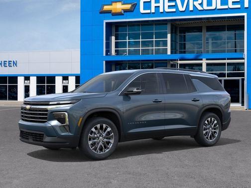 Lakeshore Blue Metallic 2026 Chevrolet Traverse LT