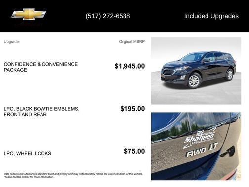 Mosaic Black Metallic 2019 Chevrolet Equinox 1LT