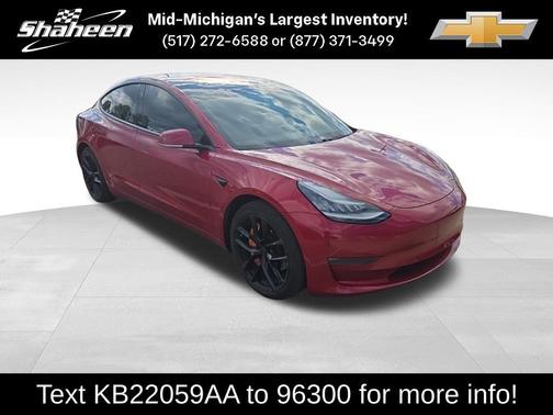 Red Multi 2018 Tesla Model 3 Long Range
