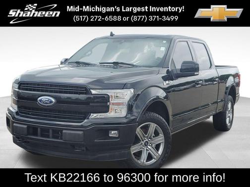 Agate Black Metallic 2019 Ford F-150 Lariat