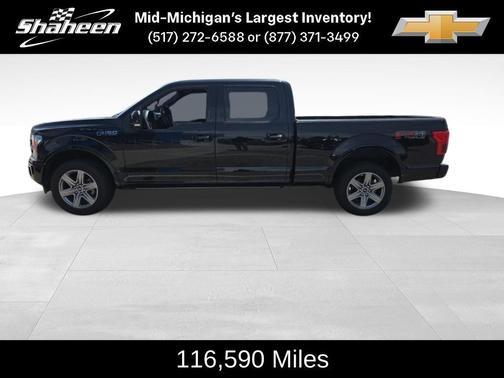 Agate Black Metallic 2019 Ford F-150 Lariat
