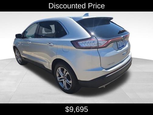 Ingot Silver 2017 Ford Edge Titanium