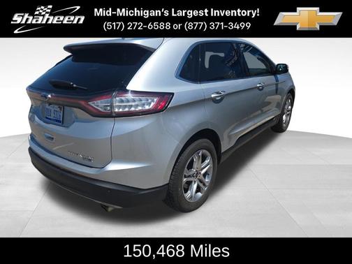 Ingot Silver 2017 Ford Edge Titanium