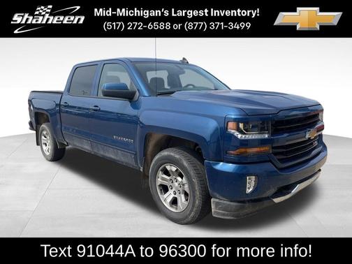 Deep Ocean Blue Metallic 2018 Chevrolet Silverado 1500 LT