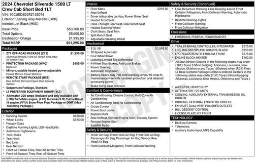 2024 Chevrolet Silverado 1500 LT