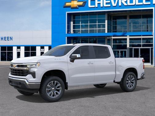 Summit White 2026 Chevrolet Silverado 1500 LT