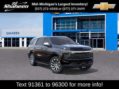 Black 2026 Chevrolet Tahoe Premier