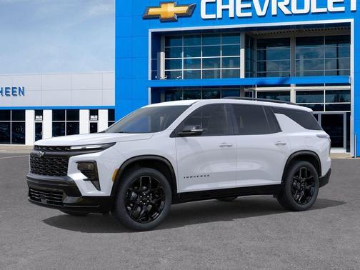 Polar White 2026 Chevrolet Traverse RS