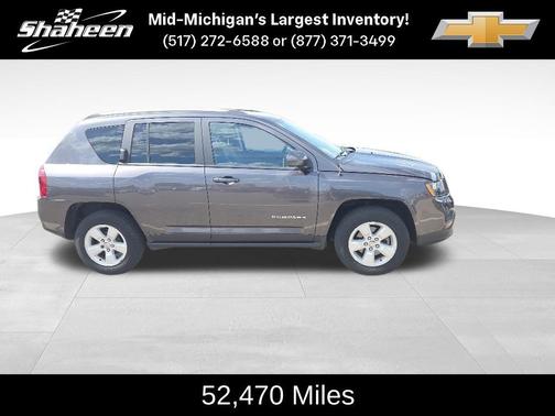 Granite Crystal Clearcoat Metallic 2017 Jeep Compass Latitude