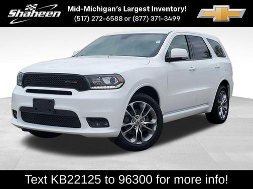 White Knuckle Clearcoat 2020 Dodge Durango GT