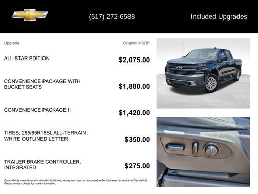 Shadow Gray Metallic 2019 Chevrolet Silverado 1500 RST