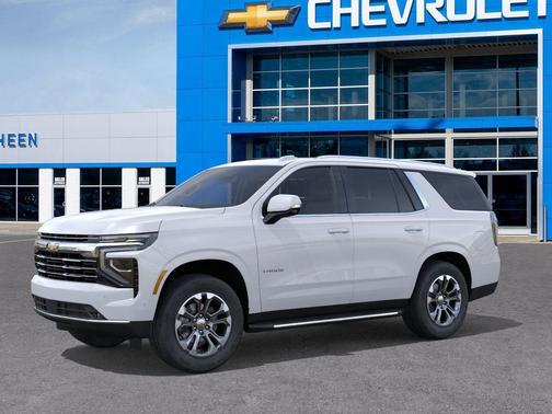 Summit White 2026 Chevrolet Tahoe LT