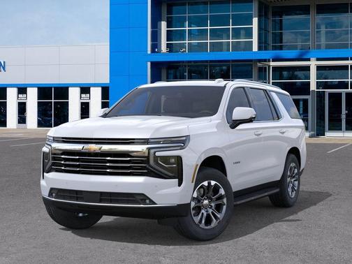 Summit White 2026 Chevrolet Tahoe LT