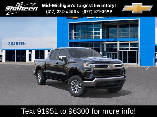 Black 2026 Chevrolet Silverado 1500 LT