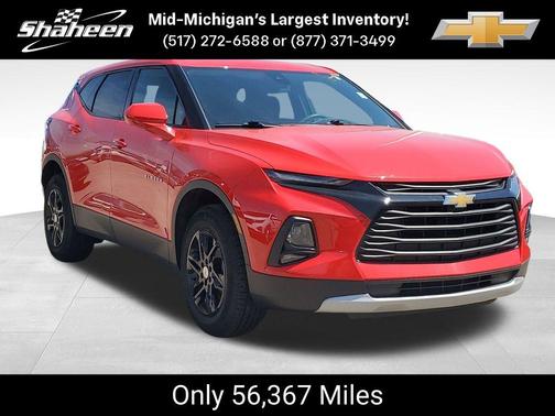 Red 2022 Chevrolet Blazer 2LT