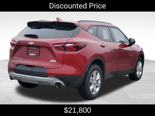 Red 2022 Chevrolet Blazer 2LT