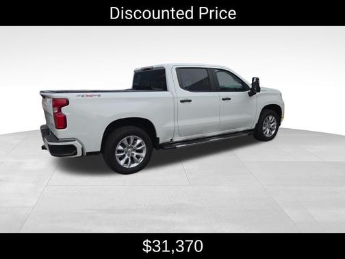 Summit White 2021 Chevrolet Silverado 1500 Custom