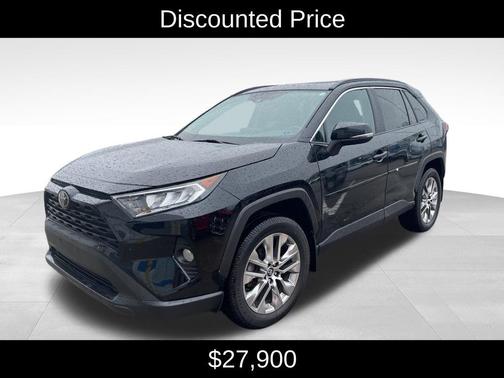 Midnight Black Metallic 2020 Toyota RAV4 XLE Premium