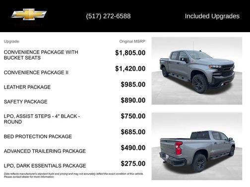 Satin Steel Metallic 2020 Chevrolet Silverado 1500 LT Trail Boss