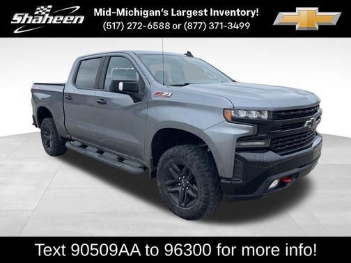 Satin Steel Metallic 2020 Chevrolet Silverado 1500 LT Trail Boss