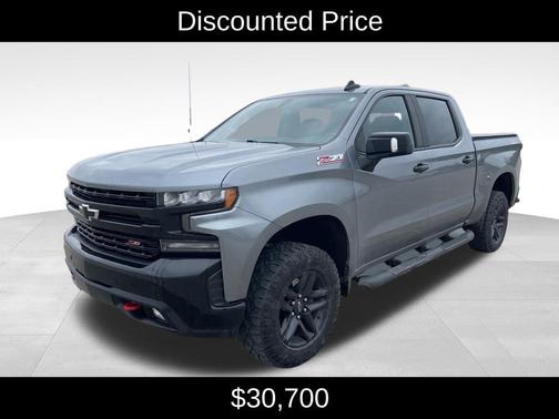 Satin Steel Metallic 2020 Chevrolet Silverado 1500 LT Trail Boss
