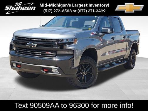 Satin Steel Metallic 2020 Chevrolet Silverado 1500 LT Trail Boss