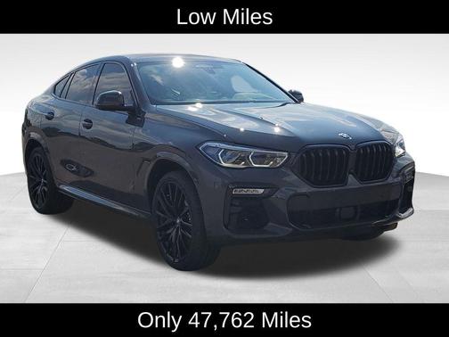 Gray Metallic 2021 BMW X6 M50i